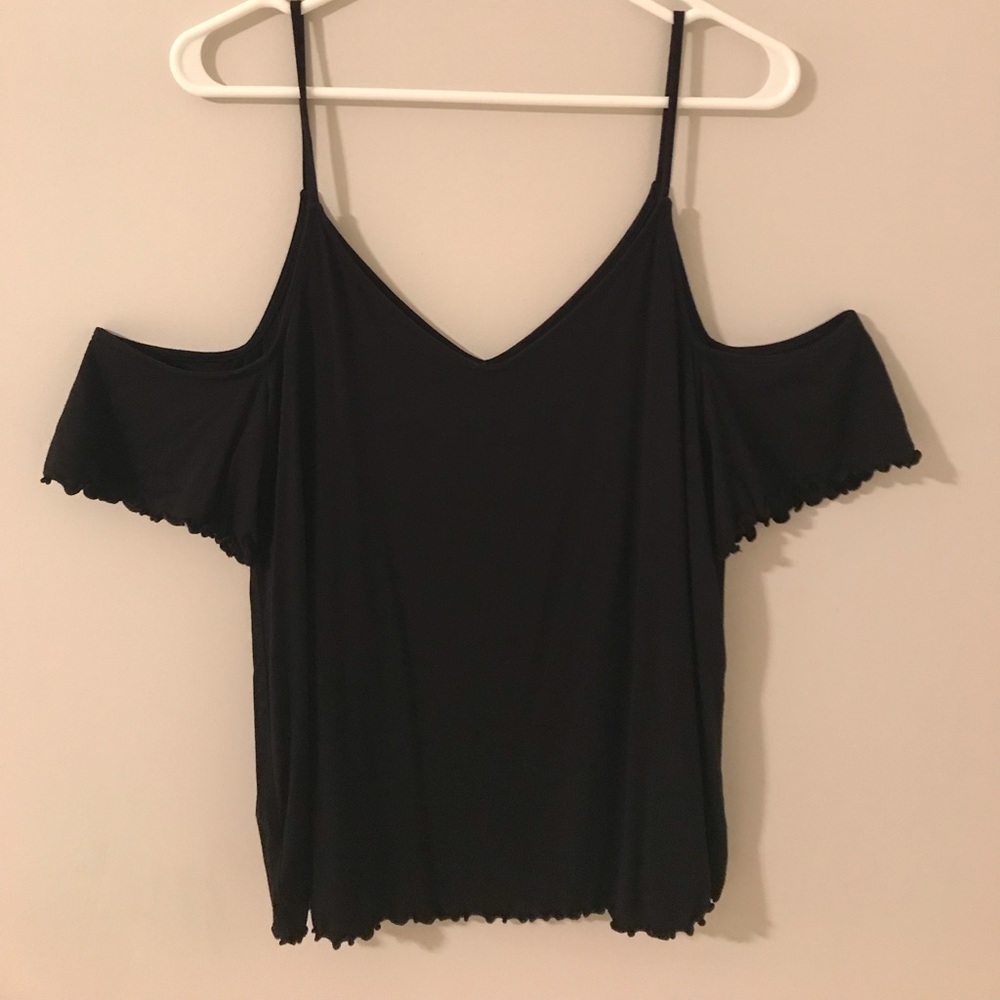 COLD SHOULDER SHIRT